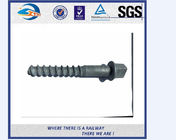 Self Trapping Track Screw Spikes For Railway And Mining Sleeper