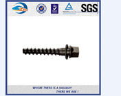 UIC Standard Large Railroad Tie Screw Spike For Fastening Rails