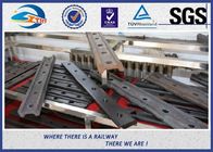 SGS Hot Rolled Steel 4 / 6 Hole Railway Fish Plate For Connecting Rails