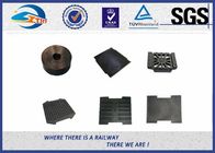 High Tensile strength EVA Rubber Track Rail Pads , Railway Plate
