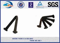 Q235 / 35# Railroad Track Spikes / Railway Sleeper Screws UIC864-1