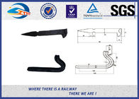 Q235 SS41 Railroad Track Spikes Railway Fastening System With GB/T 1346