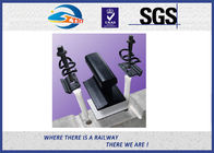 Galvanized / Black Oxide Rail Clips Bolts And Nuts Ss35 Screw Spikes For Railroad