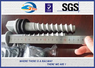 Ss8 Fe6 24Ø X 165mm Railway Sleeper Screws Spike With Retained Double Helical Washer