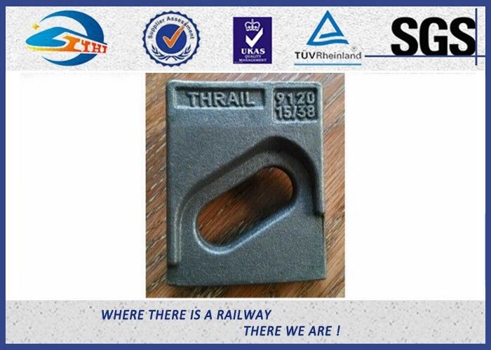 Customized 9120 / 15 / 38 Carbon Steel Rail Clips with Plain Suface