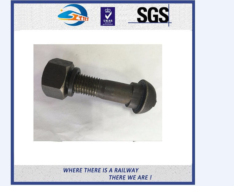 All size carbon steel Railway Bolt mining tunnel bolts fish tail with nuts and washer