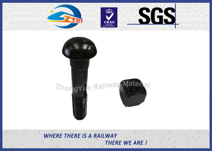 SGS Railway Bolt, Fish bolt, 35#, Q235, Dimensions:M16, M18, M20, M22, M24