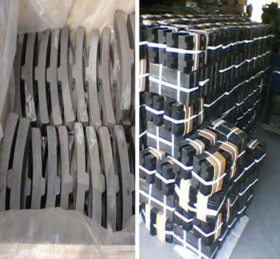 Composite And Casting Railway Brake Blocks High Friction For Braking