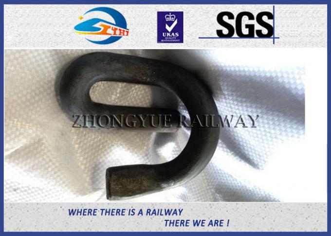 Customized Rail Fasteners Rail Clips / Railway Track Fittings / Elastic Rail Clip