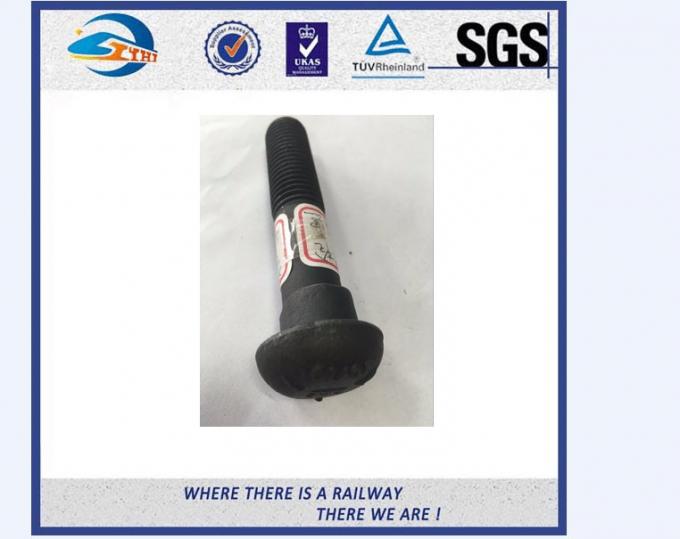 Customized M1.6-M64 Railway Bolt , Half / Full Threaded Bolt And Nut