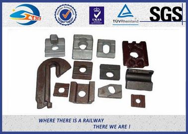 Cast Iron Rail Track Clamp DIN Rail Clips With Color Painting