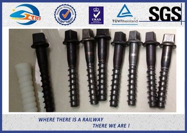 35K 45# 40Mn2 Railway Sleeper Screws Railroad Spike 4.6 Grade