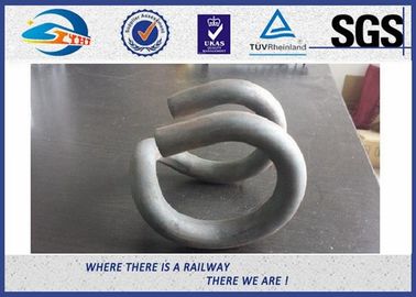 Deenik Elastic Rail Clips Track Clamp Oxide Black 60Si2Mn in Railway System