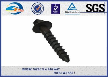 Railway Sleeper Fixing Black Oxide Screws UIC864-1 NF F500-50 Standard