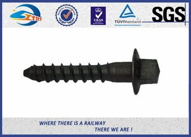 Railway Sleeper Fixing Black Oxide Screws UIC864-1 NF F500-50 Standard