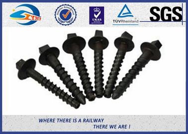 Railway Sleeper Fixing Black Oxide Screws UIC864-1 NF F500-50 Standard