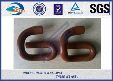 Customized E Type Elastic Rail Clip For Railway System , SGS ISO9001 Approval