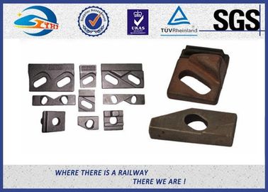 Plain Color Carbon Steel Elastic Rail Clips / Crane Clip Cast Iron