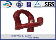 Professional Oxide Black Elastic Rail Clips HRC For Railway Fastening System