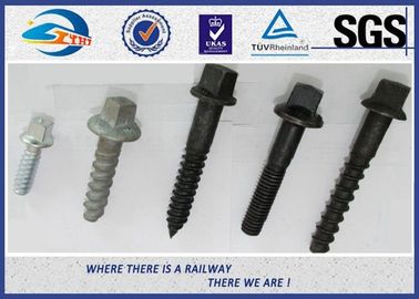 Railway Sleeper Screws spike Fasteners 90 degree without crack TUV