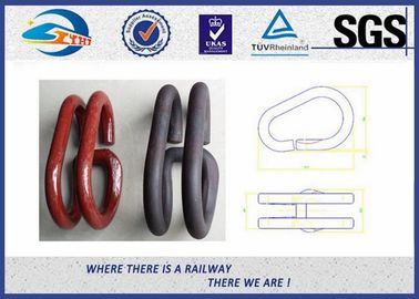 60Si2MnA 60Si2CrA 55Si2Mn Skl Elastic Rail Clips / Railroad Fittings