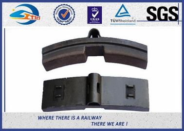 Cast Iron HT200 Train Railway Brake Blocks / Composite Brake Shoe