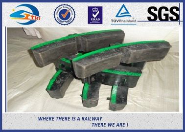 Cast Iron railway anchor brake shoes/Composite Rail Track Brake Block for Locomotive Part