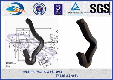 60Si2MnA / 60Si2Cr Plain Rail Anchors For Fastening Rail Custom