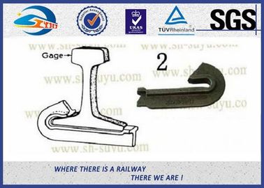 Plain Surface Heavy Duty 45# Steel Rail Anchor 8.8 Grade For Fixing Rail