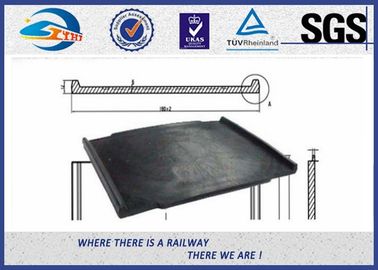 Railway Track Pad Plastic And Rubber Part EVA HDPE Black Surface