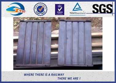 Injection Moulding Rail HDPE / Rubber Track Pads for Customizable Railway Basement