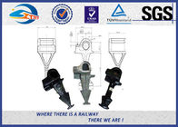Plain Surface Cast Iron Rail Shoulder Embedded Part For Railway Fastening System