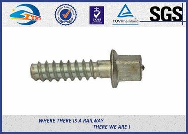 Head forming DIN Standard Coach Railway Sleeper Screws Plain oiled For Sleeper