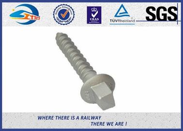 Head forming DIN Standard Coach Railway Sleeper Screws Plain oiled For Sleeper