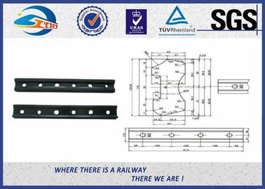 45# Steel 6 Hole Railway Fish Plate Rail Splice Bar With Color Painting