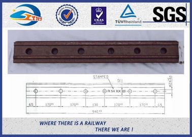 Steel 50# Rolled Railway Fish Plate Connecting Rails Cast Rail Joint Bar