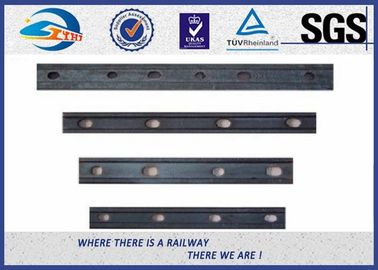 4 / 6 Holed Railway Fish Plate Joint Bars For 8kg 9kg 12kg Light Rail