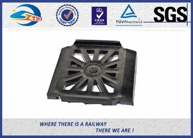 High Tensile strength EVA Rubber Track Rail Pads , Railway Plate