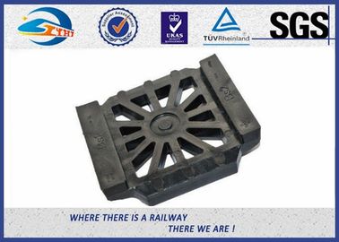 High Tensile strength EVA Rubber Track Rail Pads , Railway Plate