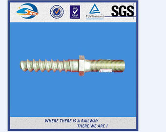 5.6 Grade Carbon Steel Q235 Railway Sleeper Screws Spike HRC22 - HRC32