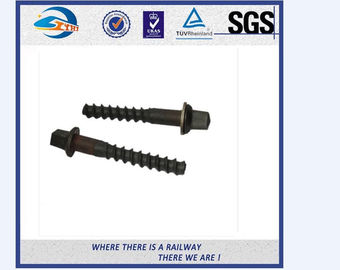 35K 45# 40Mn2 Railway Sleeper Screws Railroad Spike 4.6 Grade