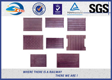 TUV Plain oiled Railway Fastenings Rail Pad EVA HDPE or Rubber