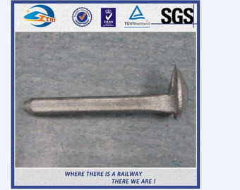 Plain Oil Railroad Track Spikes Railway Fasteners Without Crack