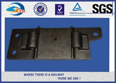 2 / 4 / 6 / 8 Holes High Tensile Strength Plain Rail Tie Plate Rail Base Plate