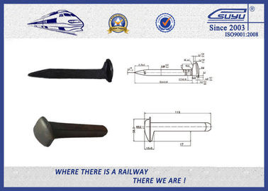 Galvanizeing Railway Dog Spike Railroad Track Spikes Carbon Steel Standard