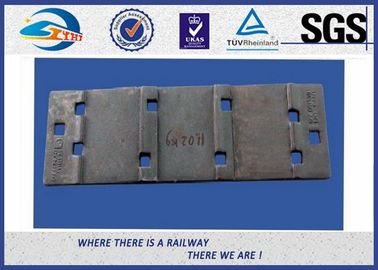 OEM UIC60 Railroad Tie Plates Rail Fixing Base for Railway Fastenings