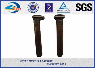 Q235 / 35# Railroad Track Spikes / Railway Sleeper Screws UIC864-1