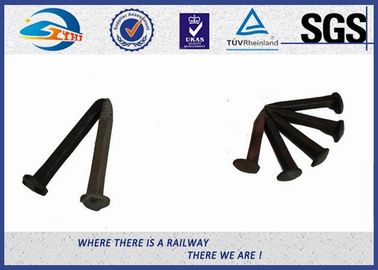 High Tensile Railroad Track Spikes / Screw Studs Spikes for Vossloh Fastening System