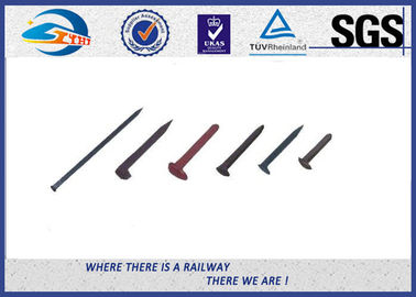 Q235 / 35# Railroad Track Spikes / Railway Sleeper Screws UIC864-1