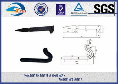 Special Railroad Track Spikes Rail Fastening Grade 4.8 Black Lock Spike